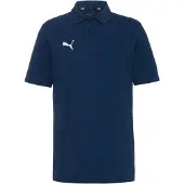 Puma Polo Teamgoal 23 Casuals - Navy/Hvid, størrelse Small