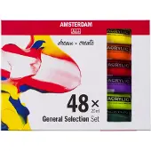 Amsterdam Standard Series akrylmaling grundsæt | 48 dele