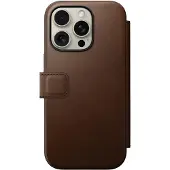 Nomad Modern Leather Folio Iphone 16 Pro Telefon Etui