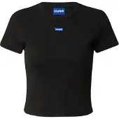 HUGO Shirts blå / sort / hvid