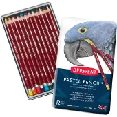 Derwent Metallisk Pastelblyant 12 Enheder