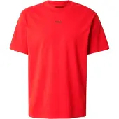 HUGO Bluser & t-shirts 'Dapolino' rød / sort
