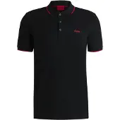 HUGO Dinoso222 Red Kortærmet Polo