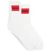 HUGO Sokker brandrød / sort / hvid