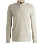 BOSS Passerby Polo Fløde Off-white Beige måle