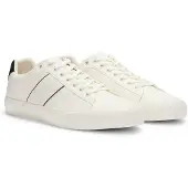 BOSS BOSStil mænd. 50522833 Træningssko Aiden off-white (39), Hvid, Fast, Blonder, Casual