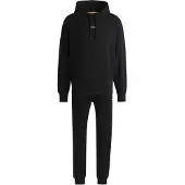 BOSS Afslappet tracksuit-sæt i bomuld med minimalistisk logo