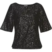 LASCANA Bluse sort