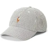 Ralph Lauren Polo Ralph Laurentil mænd. 710957166002 Grøn seersucker-kasket (OSFA), Casual, Bomuld