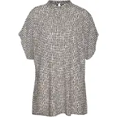 LASCANA Bluse sort / hvid
