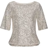 LASCANA Bluse champagne