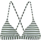 Venice beach Bikinioverdel jade / hvid