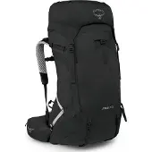 Osprey - Trekkingrygsække - Atmos AG LT 50 Black til Unisex - Størrelse S/M - Sort