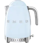 Smeg 50's Style elkedel med variabel temperatur 1,7 L Pastelblå