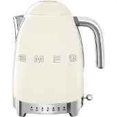 Smeg 50''s Style Elkedler KLF04CREU Creme, 1,7 L, 2400 W, Cremefarvet, Rustfrit stål, Justerbar termostat, Vandmåler