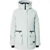 Superdry Superdrytil kvinder. W5011732A Quiltet city-parka grå (XL), Casual, Syntetisk