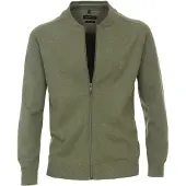 Casamoda Vest Zip Grøn måe