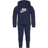 Nike Sweatsæt - Hættetrøje/Sweatpants - Midnight Navy - - 12 mdr - Sweatsæt