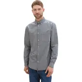 Tom Tailor Oxford Skjorte Med Lange ærmer