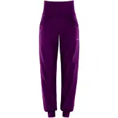 Winshape Sportsbukser 'LEI101C' mørkelilla / hvid
