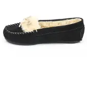 Gooce Mokassin 'Joia' creme / sort