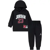 Jordan Joggingdragt mørkegrå / knaldrød / sort / hvid