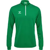 Hummel Sportsweatshirt 'AUTHENTIC' græsgrøn / sort / hvid