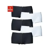 H.I.S. Panty sort / hvid