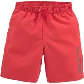 s.Oliver Badeshorts mørkegrå / rød