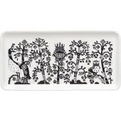 Iittala Taika tallerken 12x24 cm Sort