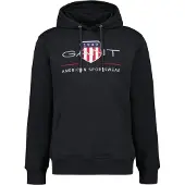 Gant Sweatshirt blå / rød / sort / hvid