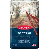 Derwent Blyant I Metalkasse 12 Enheder