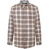 Pepe Jeans Pepe Jeanstil mænd. PM308727 Macberth flerfarvet skjorte (XS), Casual, Bomuld, Lange ærmer