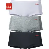 s.Oliver Red Label Panty grå / sort / hvid