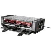 Unold 48760 Delice Basic - Raclette/grill/stegeplade/varm sten - 1.2 kW - sort/rustfrit stål