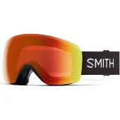 Smith - Skibriller - Skyline Black Chromapop Everyday Red Mirror til Unisex - Sort
