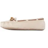 Minnetonka Hjemmesko 'Cally' beige / lysebrun