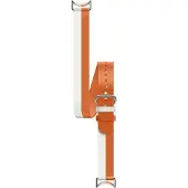 Xiaomi - Urrem for aktivitetssporer - 140 - 180 mm - hvid, orange - for Smart Band 8, Smart Band 9
