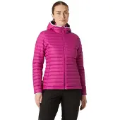 Helly Hansen Sirdal Hooded, fiberdunjakke, dame, pink
