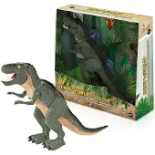 Tachan Tyrannosaurus Rex-figur Der Går Med Lys Og Lyd