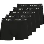 Aprel Boksershorts sort / hvid