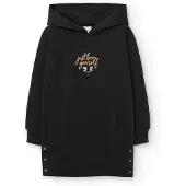 Boboli Fleece Flame Kjole Med Lange ærmer