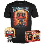 Funko POP! Deadpool & T-shirt-heavy Metal