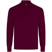 CASH-MERE.CH Pullover burgunder