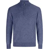 CASH-MERE.CH Pullover blue denim
