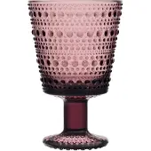 Iittala Kastehelmi glas på fod 26cl 2 stk Lyng