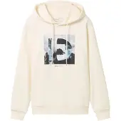 Tom Tailor Sweatshirt beige / navy / lyseblå