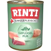 Rinti Singlefleisch Exclusive 6 x 800 g - Fjerkræ pur