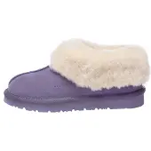 EVER AU Hjemmesko violetblå / hvid
