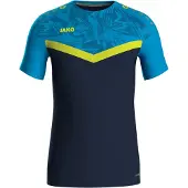 Jako Funktionsskjorte navy / azur / lemon / petroleum